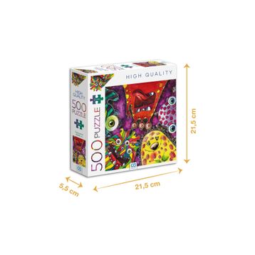 CA Games Canavarlar 500 Parça Puzzle