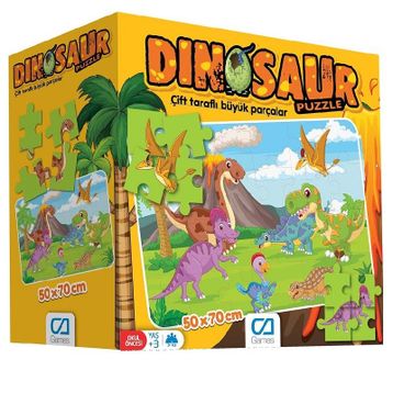 CA Games Dinazorlar Yer Puzzle