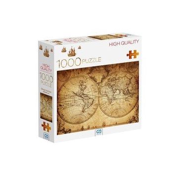 CA Games Dünya Haritası 1000 Parça Puzzle