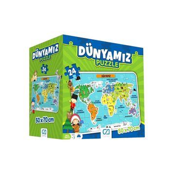 CA Games Dünya'mız 24 Parça Dev Puzzle