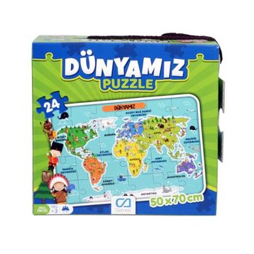 CA Games Dünya'mız 24 Parça Dev Puzzle