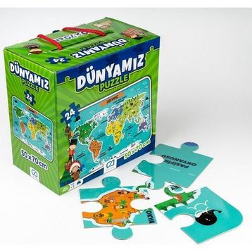 CA Games Dünyamız 24 Parça Puzzle
