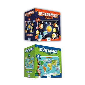 CA Games Dünyamız 24 Parça Puzzle