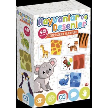 Ca Games Hayvanlar Ve Desenleri Puzzle