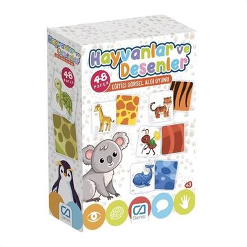 Ca Games Hayvanlar Ve Desenleri Puzzle