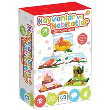 Ca Games Hayvanlar Ve Habitatlar Puzzle