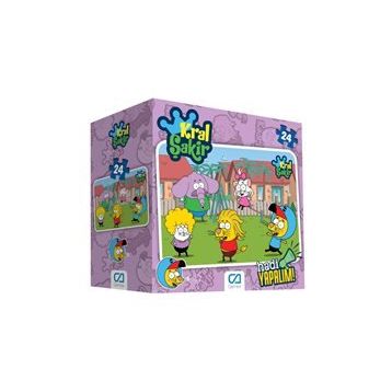 CA Games Kral Şakir 24 Parça Eğitici Yer Puzzle