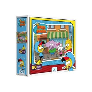 CA GAMES Kral Şakir 60 Parça Kutulu Puzzle