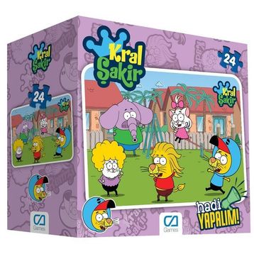 CA Games Kral Şakir Yer Puzzle 5119