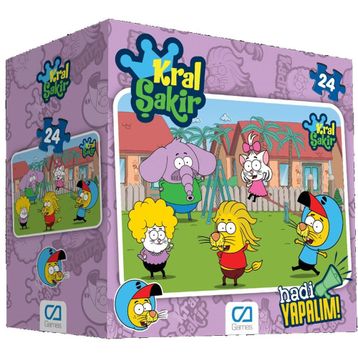 CA Games Kral Şakir Yer Puzzle 5119