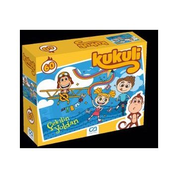 CA Games Kukuli Çekilin Yoldan 60 Parça Puzzle