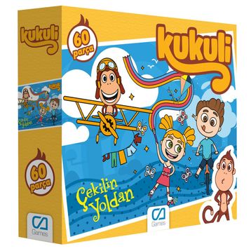 CA Games Kukuli Çekilin Yoldan 60 Parça Puzzle