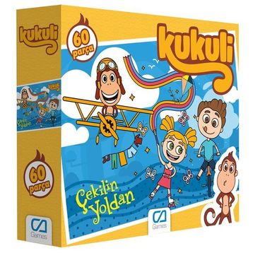 CA Games Kukuli Çekilin Yoldan 60 Parça Puzzle