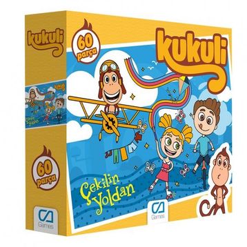 CA Games Kukuli Çekilin Yoldan 60 Parça Puzzle