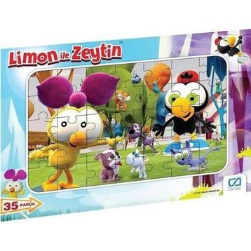 CA Games Limon Ile Zeytin Frame Puzzle Set