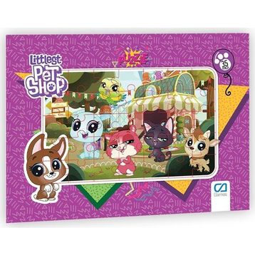 Ca Games Littlest Pet Shop 35 Parça Frame Puzzle