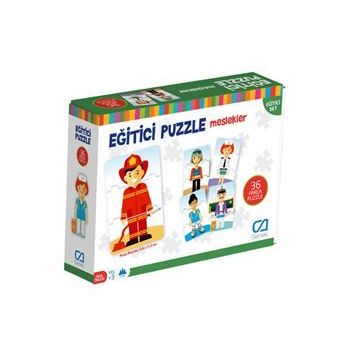 CA Games Meslekler 36 Parça Eğitici Puzzle