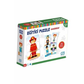 CA Games Meslekler 36 Parça Eğitici Puzzle