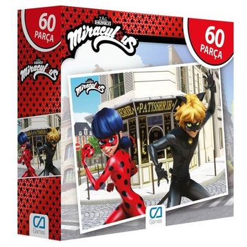 CA GAMES Miraculous 60 Parça Kutulu Puzzle