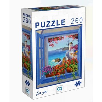 CA Games Pencere 260 Parça Puzzle