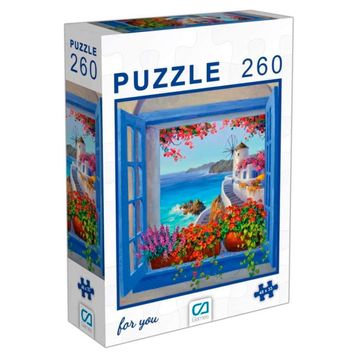 CA Games Pencere 260 Parça Puzzle