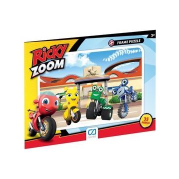 CA Games Ricky Zoom Frame 2 35 Parça Puzzle