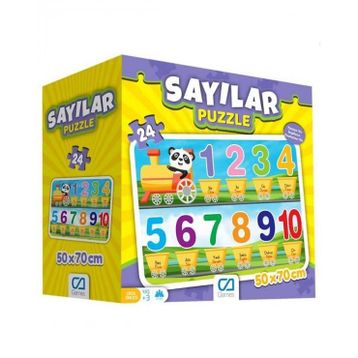 CA Games Sayılar Yer Puzzle