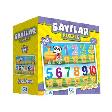 CA Games Sayılar Yer Puzzle