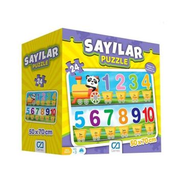 CA Games Sayılar Yer Puzzle