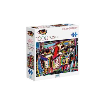 CA Games Soyut Yüz 1000 Parça Puzzle