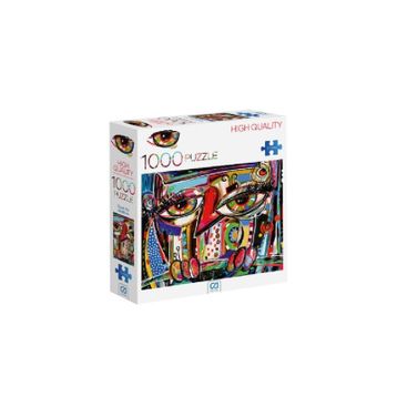 CA Games Soyut Yüz 1000 Parça Puzzle