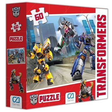 CA GAMES Transformers 60 Parça Kutulu Puzzle