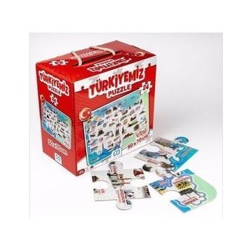 CA Games Türkiyemiz 24 Parça Eğitici Yer Puzzle