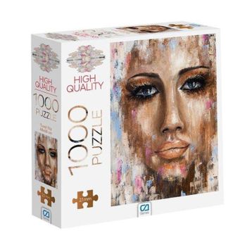 CA Games Tuval Yüz 1000 Parça Puzzle