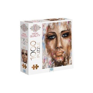 CA Games Tuval Yüz 1000 Parça Puzzle
