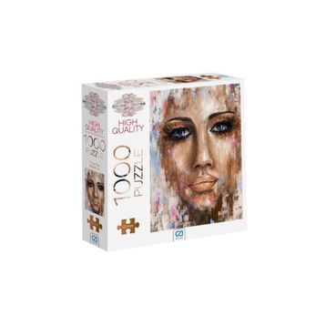 CA Games Tuval Yüz 1000 Parça Puzzle