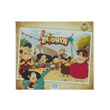 CA Oyuncak Zatonya 60 Parça 5+ Yaş Puzzle