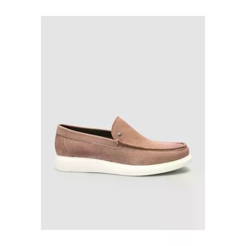 Cabani 114M129 Taba Nubuk Erkek Loafer Ayakkabı