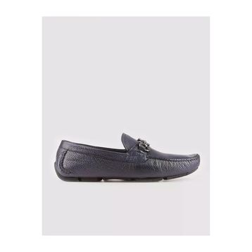 Cabani 347M472 Hakiki Deri Toka Detaylı Lacivert Erkek Loafer Ayakkabı