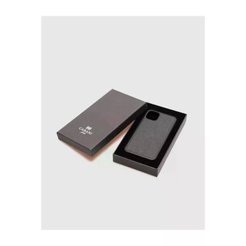 Cabani iPhone 11 Pro Max Siyah Hakiki Deri Telefon Kılıfı