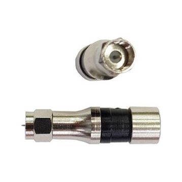Cablemaster RG11 10'lu Sıkmalı F Konnektör