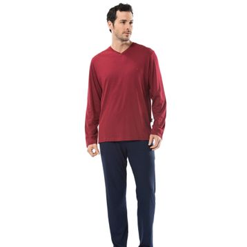 Cacharel 2153 Bordo Erkek Pijama