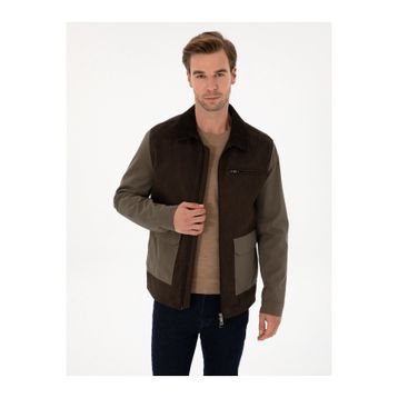 Cacharel 50308727-VR029 Kahverengi Erkek Mont