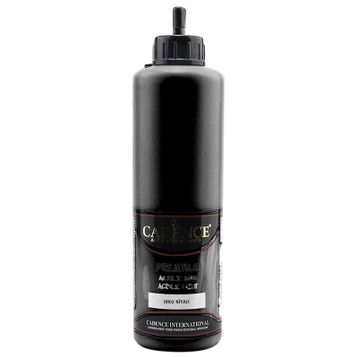 Cadence 0002 500 ml Siyah Premium Akrilik