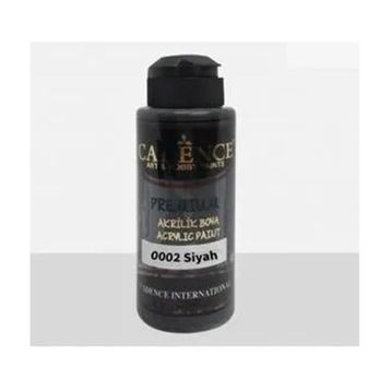 Cadence 0002 Siyah 120 ml Akrilik Boya