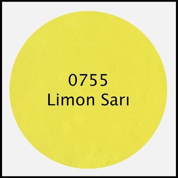 Cadence 0755 500 ml Limon Sarı Premium Akrilik