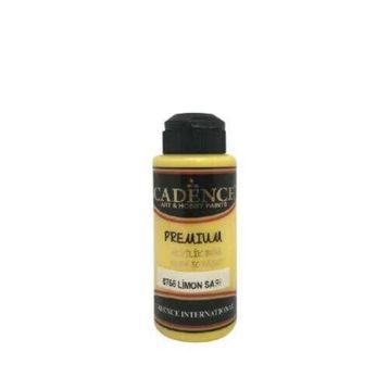 Cadence 0755 500 ml Limon Sarı Premium Akrilik