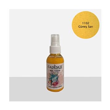 Cadence 100 ml 1102 Güneş Sarı Your Fashion Sprey Kumaş Boyası