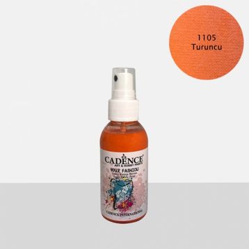 Cadence 100 ml 1105 Turuncu Your Fashion Sprey Kumaş Boyası