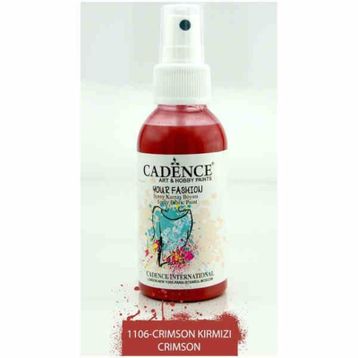 Cadence 100 ml 1106 Crimson Kırmızı Your Fashion Sprey Kumaş Boyası
